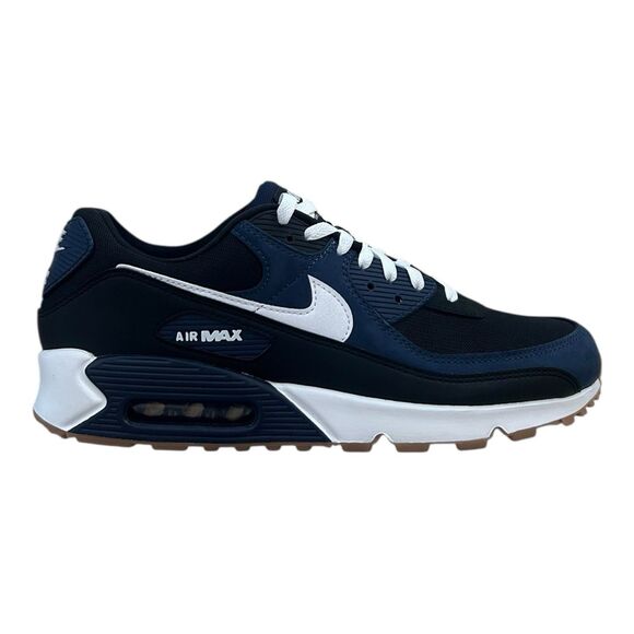 Nike Air Max 90 Men’s Size 12 Midnight Navy White FB9658-400 New W/O Box - Picture 1 of 6